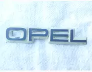 Эмблема на крышку багажника надпись G M Opel Опель ascona аскона  c 1982 - 1988 90104682 90210188  90227227