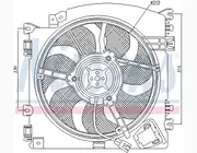 Вентилятор радиатора Renault Clio III, Modus, Twingo II, Wind, Nissan Micra III, Note (пр-во Nissens) NI 85598